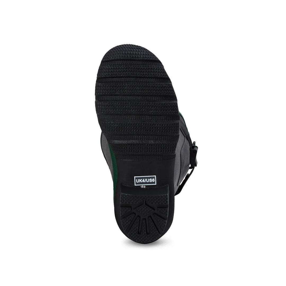 Extra Wide Calf Black Rain Boots - Fit 16 to 20 inch Calf - Wide in Foot and Ankle
