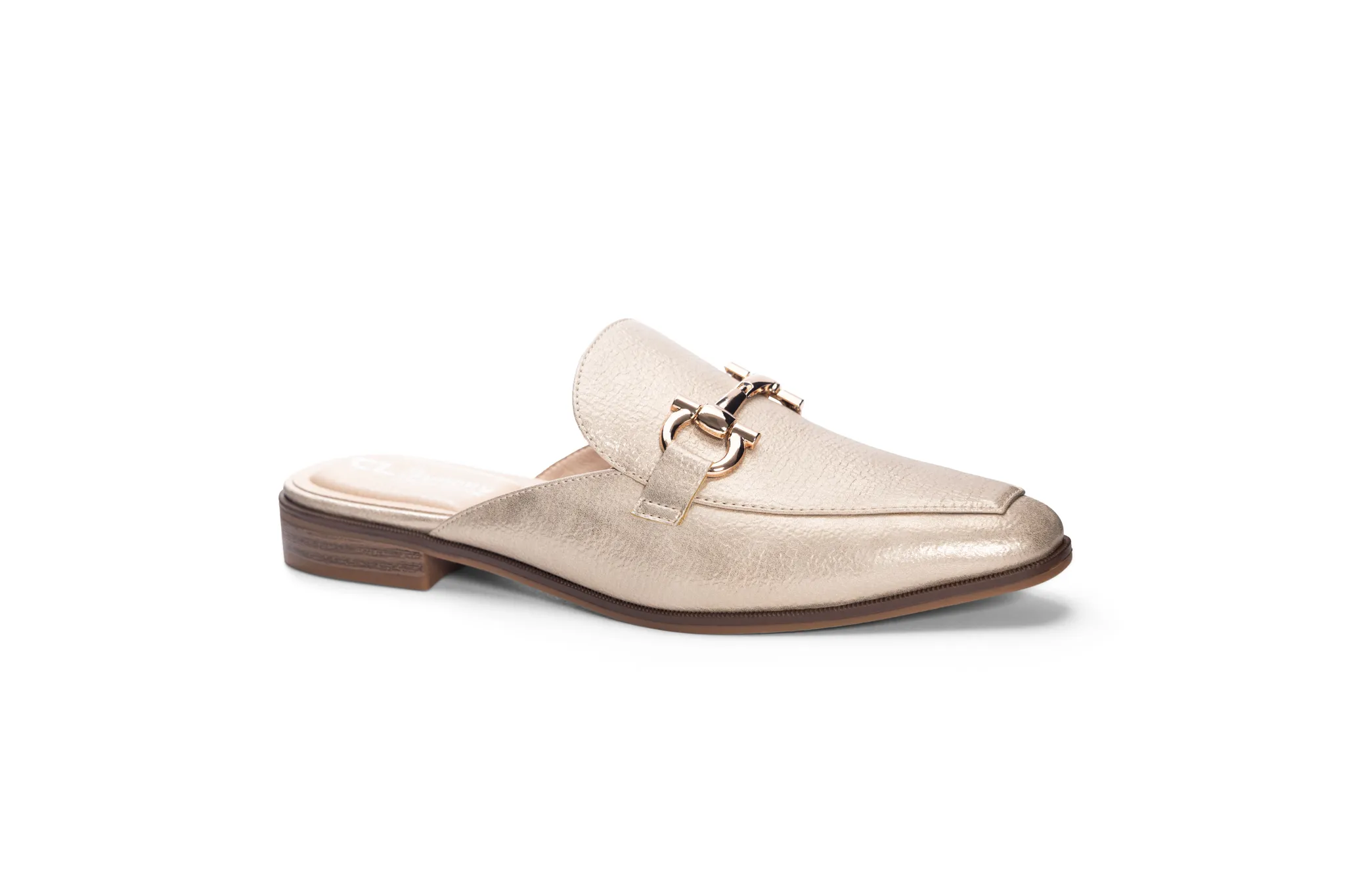 Glitz Gold Mule Slide