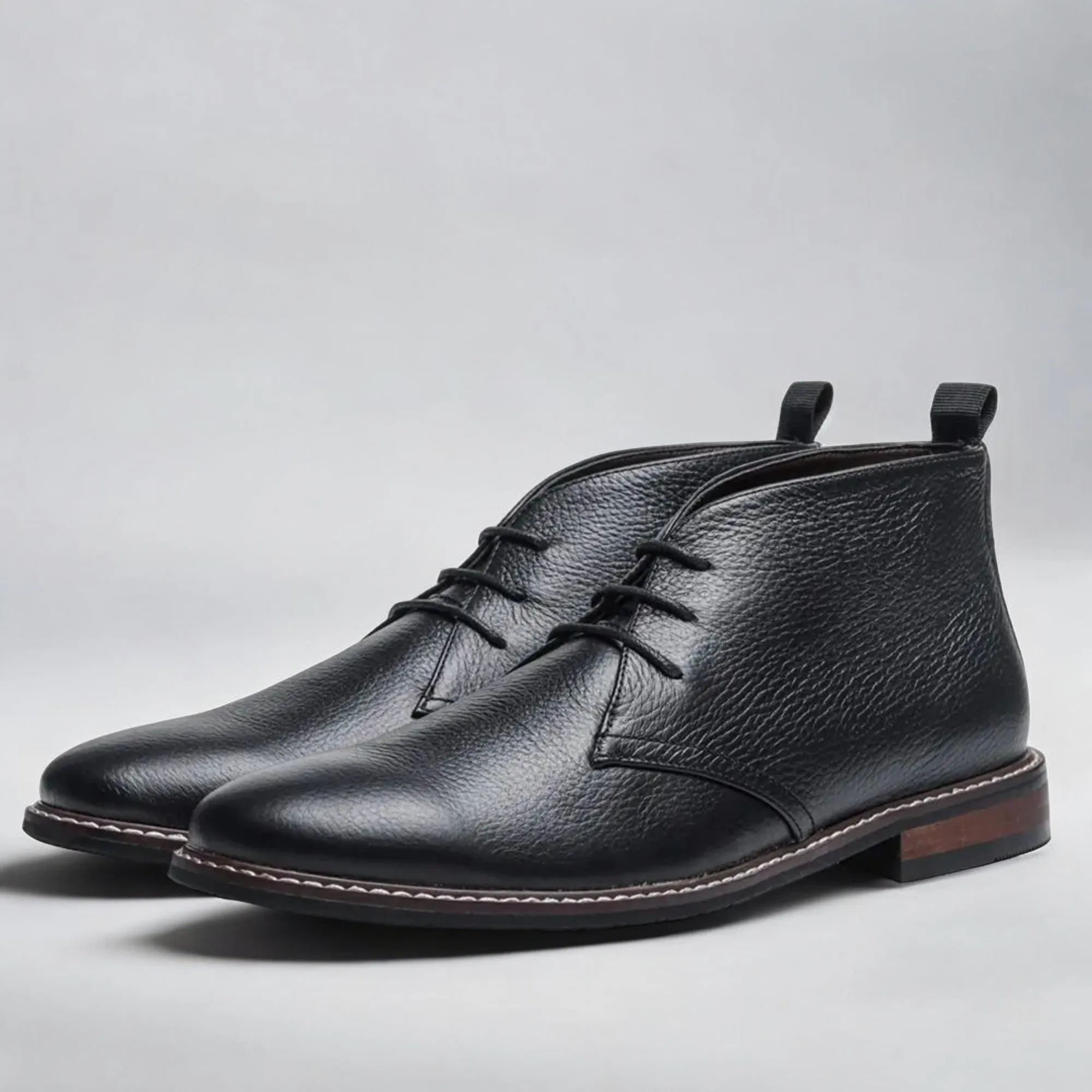 Herold | genuine leather chukka boots