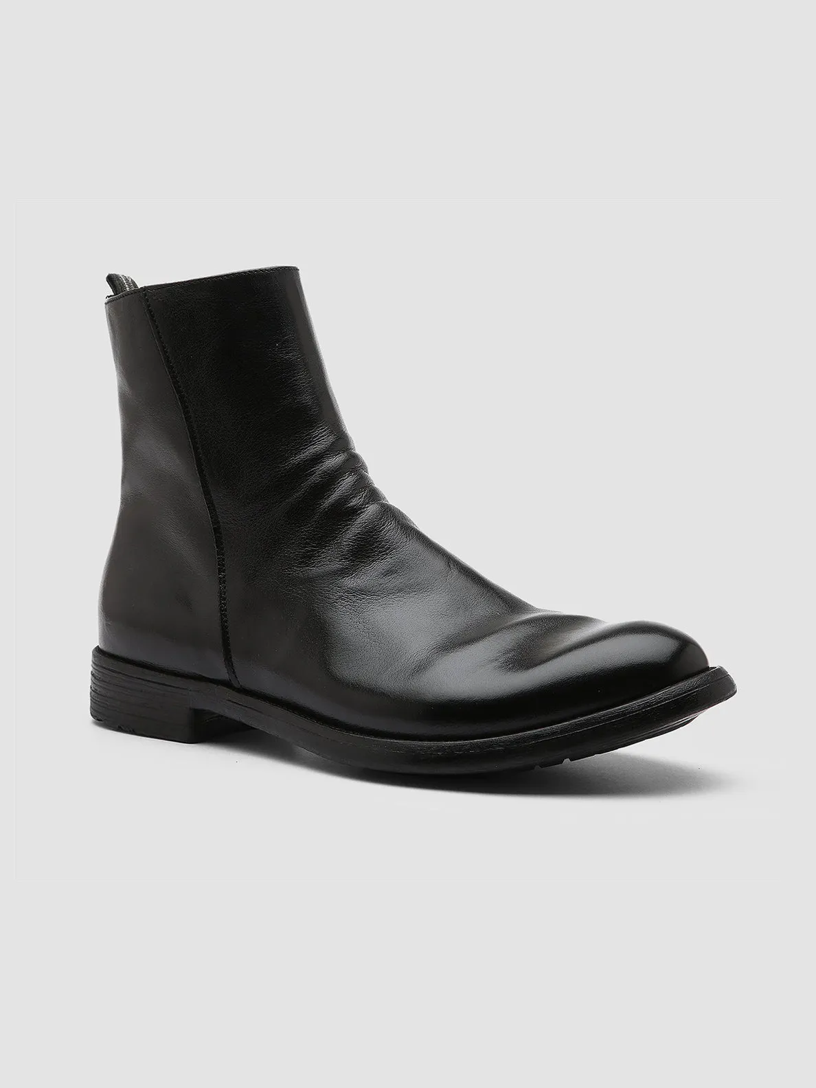 HIVE 010 - Black Leather Boots