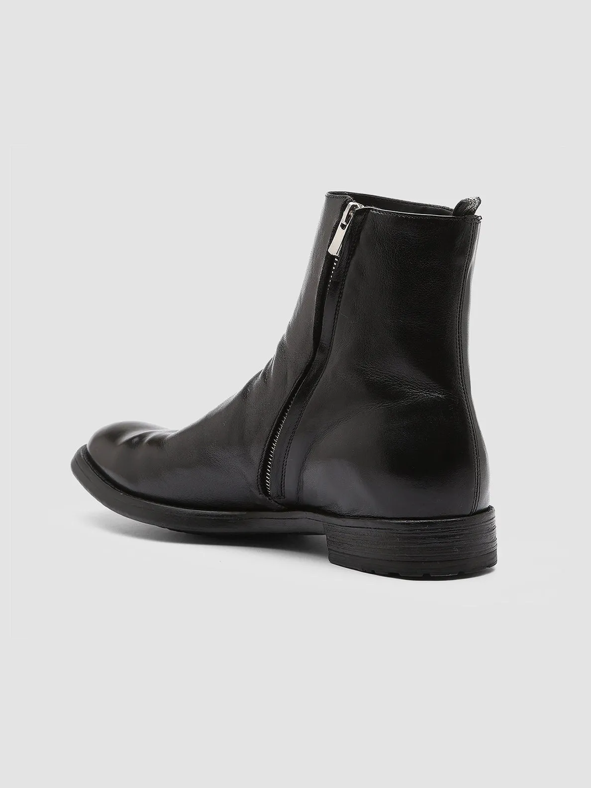 HIVE 010 - Black Leather Boots