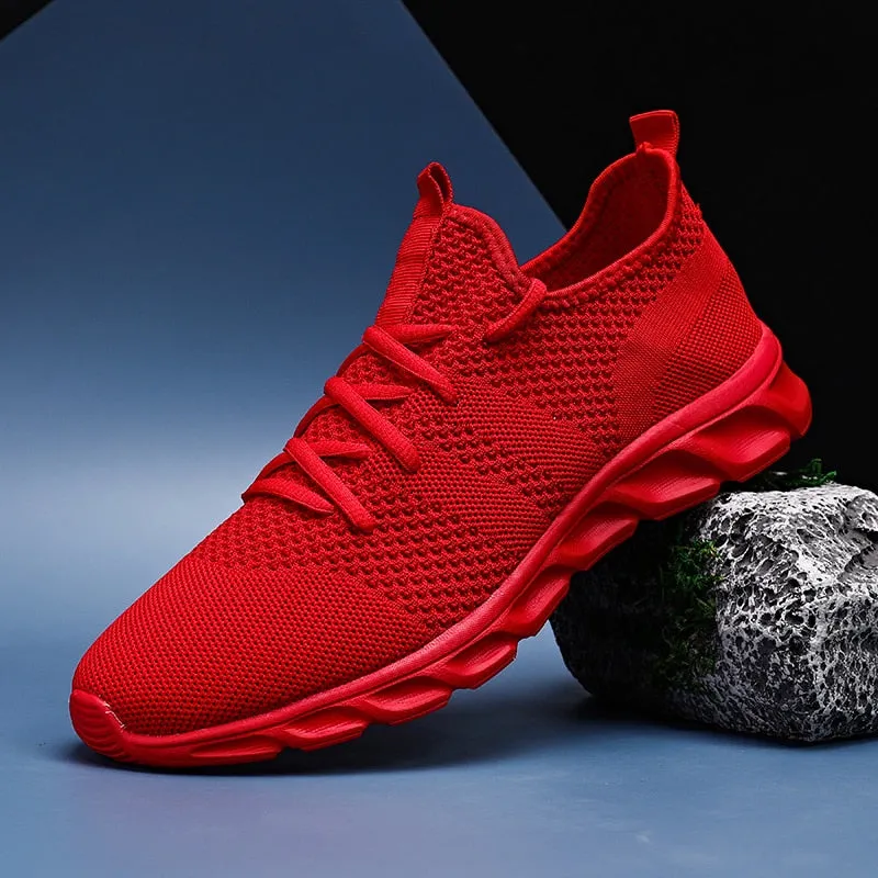 Hnzxzm Men Shoes Plus Size 47 Men Casual Shoes 2020 Summer High Quality Mesh Sneakers Lightweight Breathable Male Trainers 48