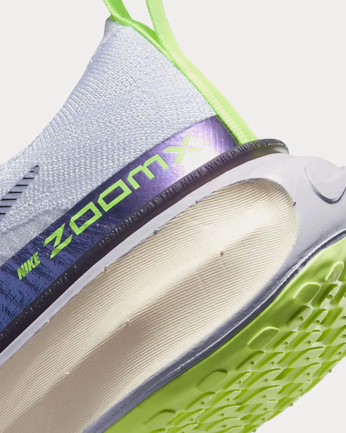Invincible 3 White / Blue Tint / Purple Agate / Black Running Shoes