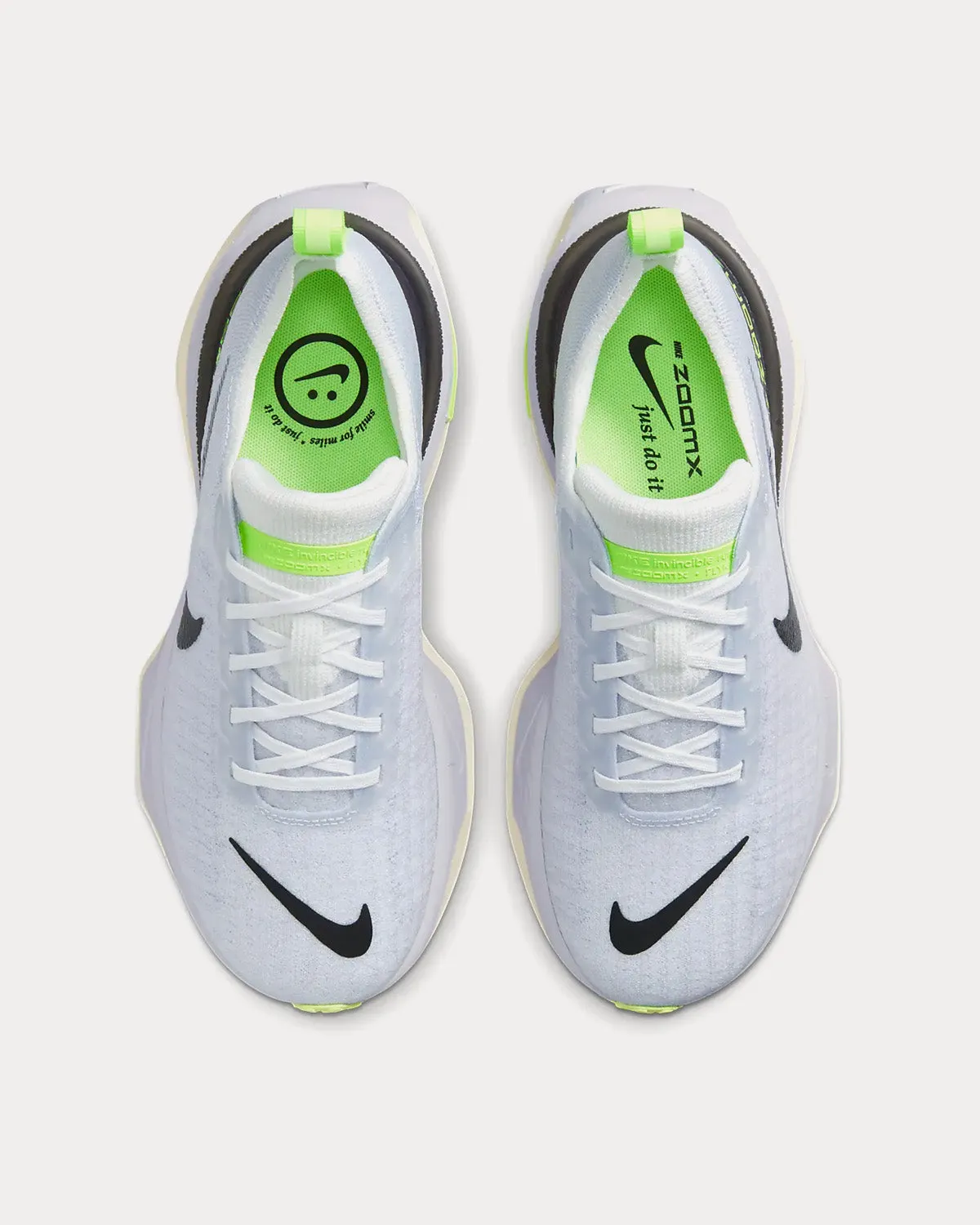 Invincible 3 White / Blue Tint / Purple Agate / Black Running Shoes