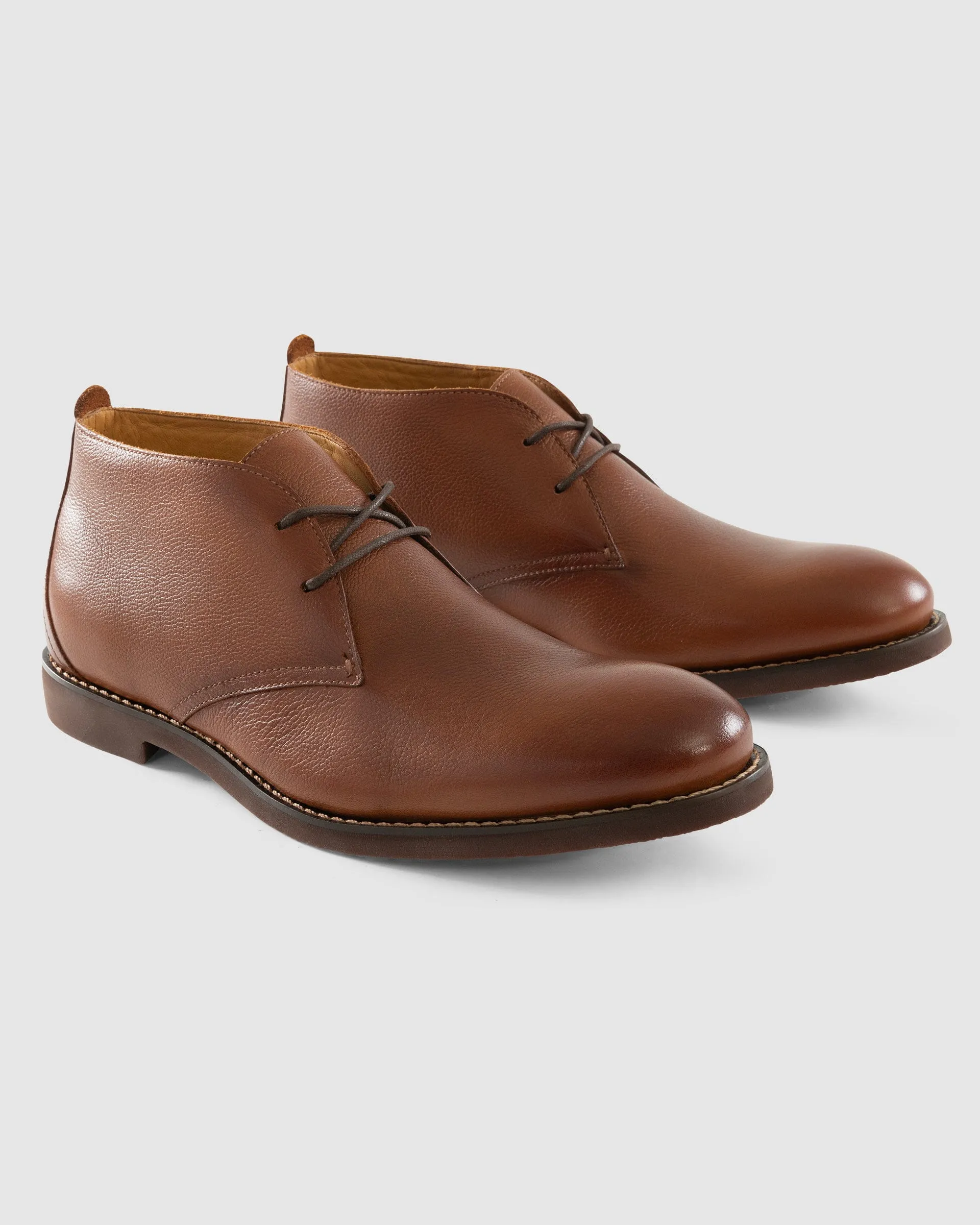 J-Flex Leather Chukka Boot
