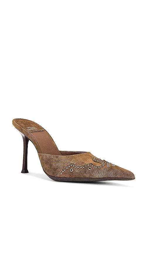 Jeffrey Campbell Bite-Me Mule in Tan