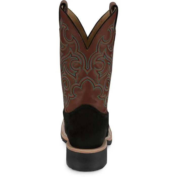 Justin Mens Alamo Bent Rail Boots Style BR389