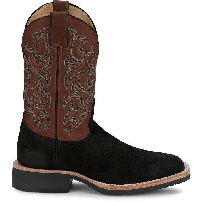 Justin Mens Alamo Bent Rail Boots Style BR389