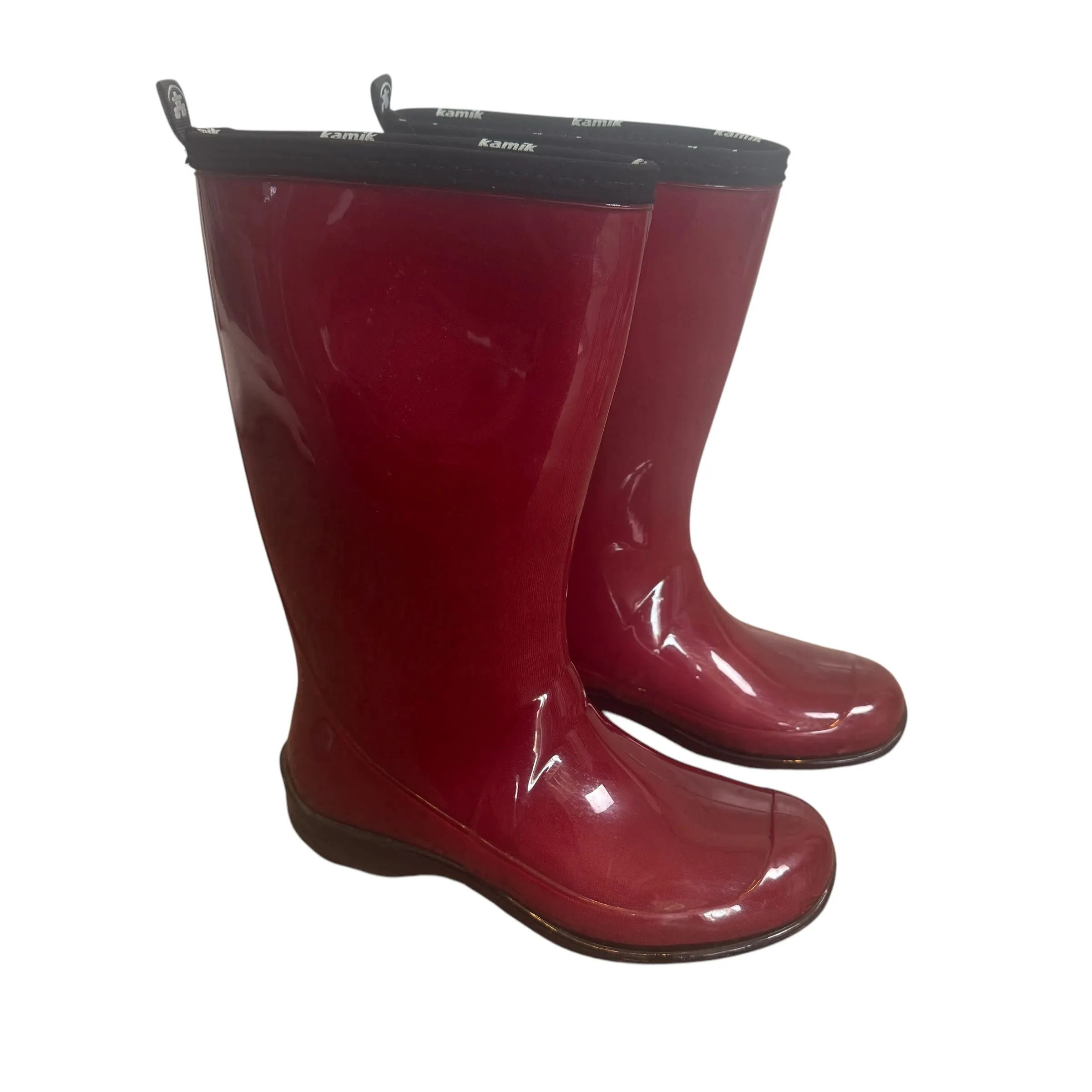 Kamik | Women's Maroon Rain Boots | Size: 6