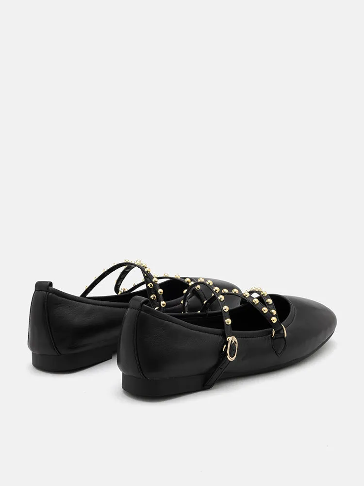 Kassandra Strappy Ballet Flats