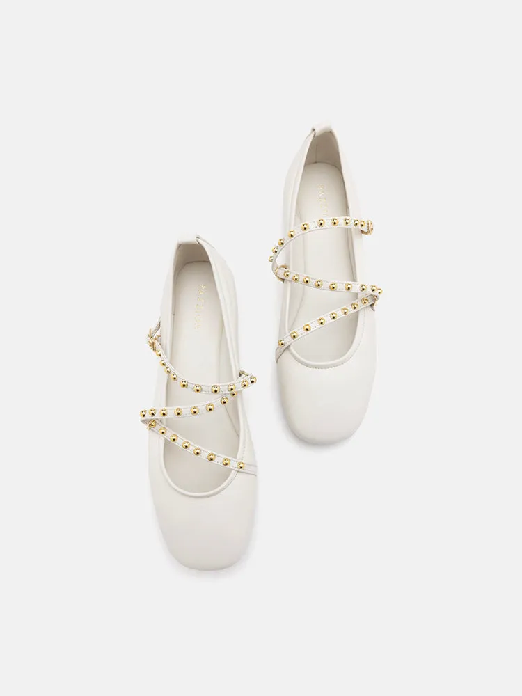 Kassandra Strappy Ballet Flats