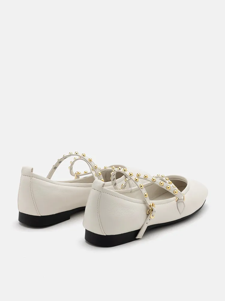 Kassandra Strappy Ballet Flats