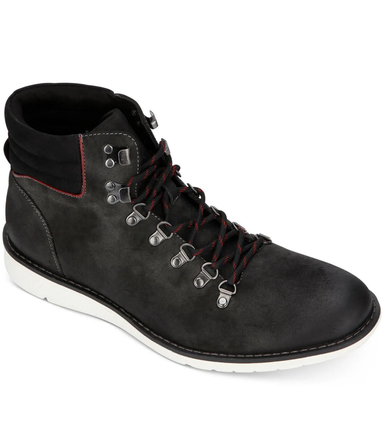 Kenneth Cole Reaction Men's Casino Lace-Up Chukka Boots  Color Black Size 7M