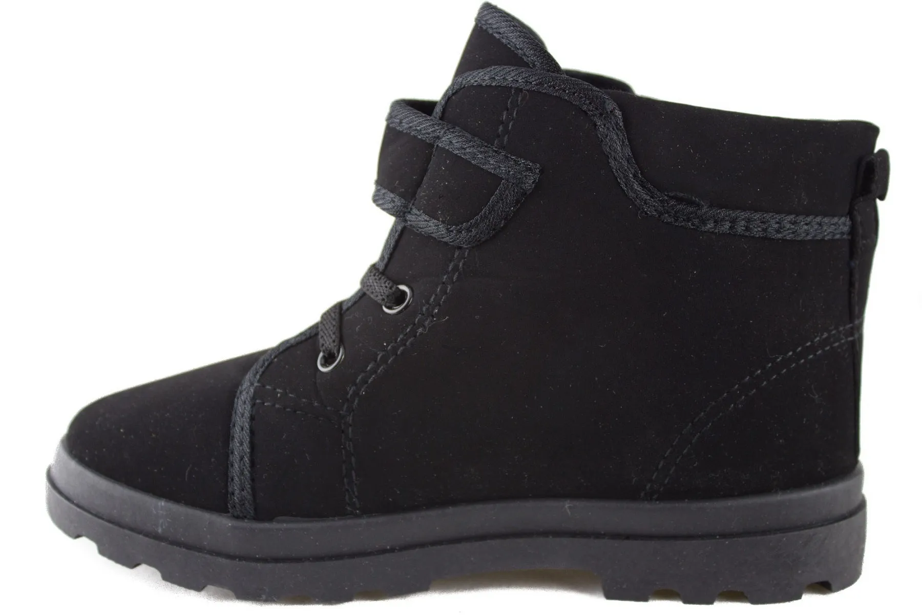 Kids 932 Boys Desert Suede Fleece Lined Chukka Boots