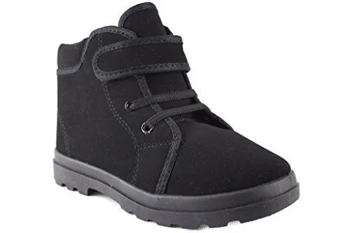 Kids 932 Boys Desert Suede Fleece Lined Chukka Boots