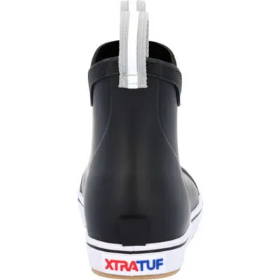 KIDS' ANKLE DECK BOOTS BLACK