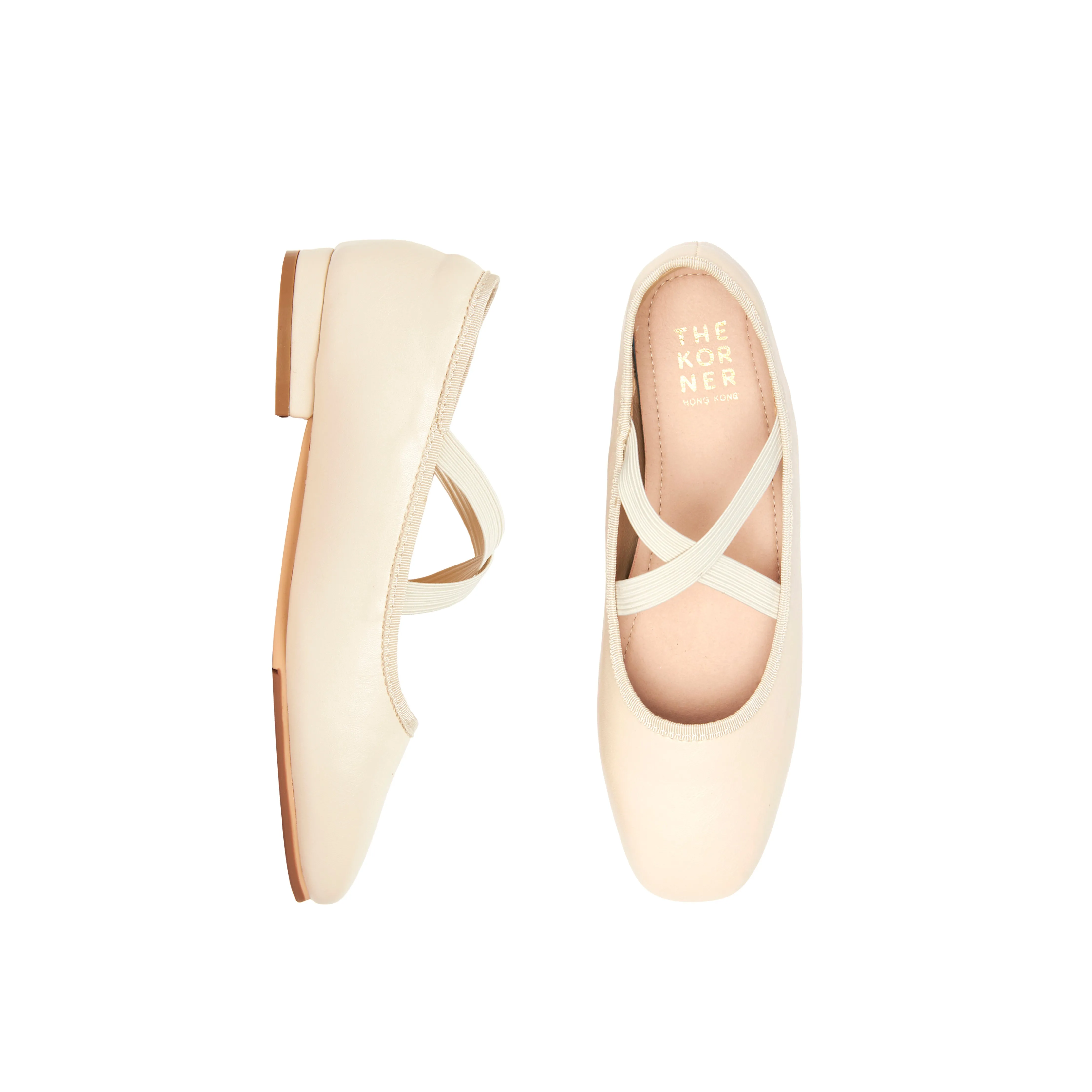 Kross Ballet Flats - Nude ( BEIN )
