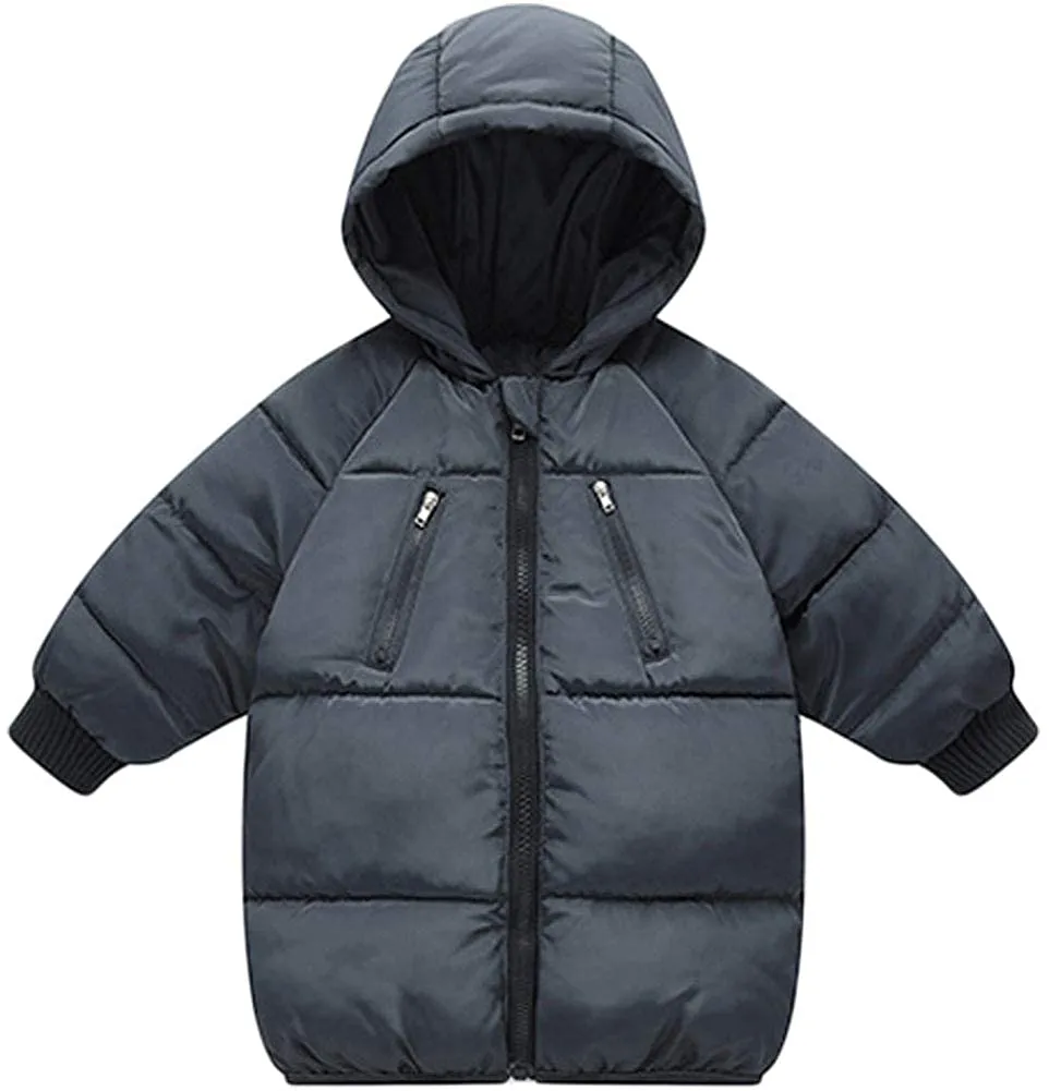 LANBAOSI Baby Girls&Boys Winter Cute High Neck Vest Lightweight Puffer Sleeveless Jacket