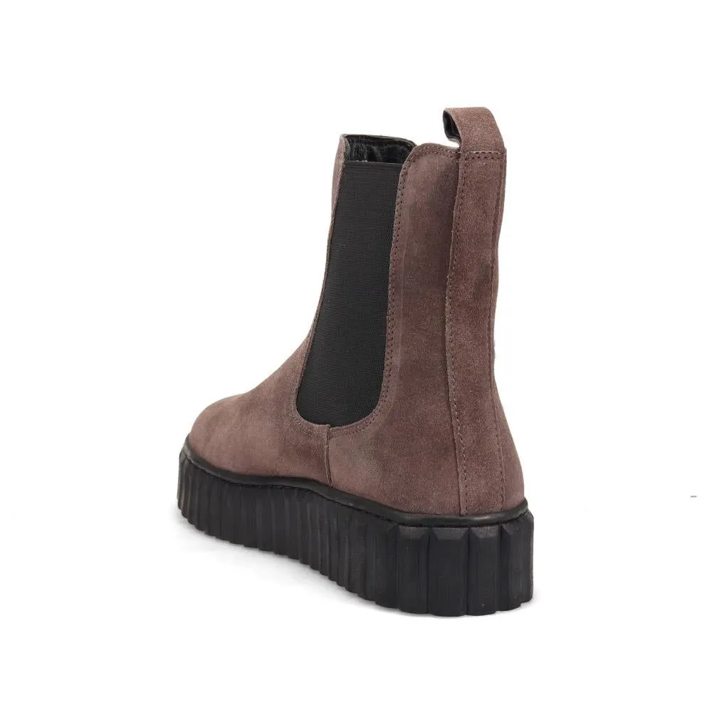 Laure Leather Chelsea Boots - LAURE / 326 178