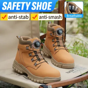 Leather Industrial Safety boots for Men(JB-682)