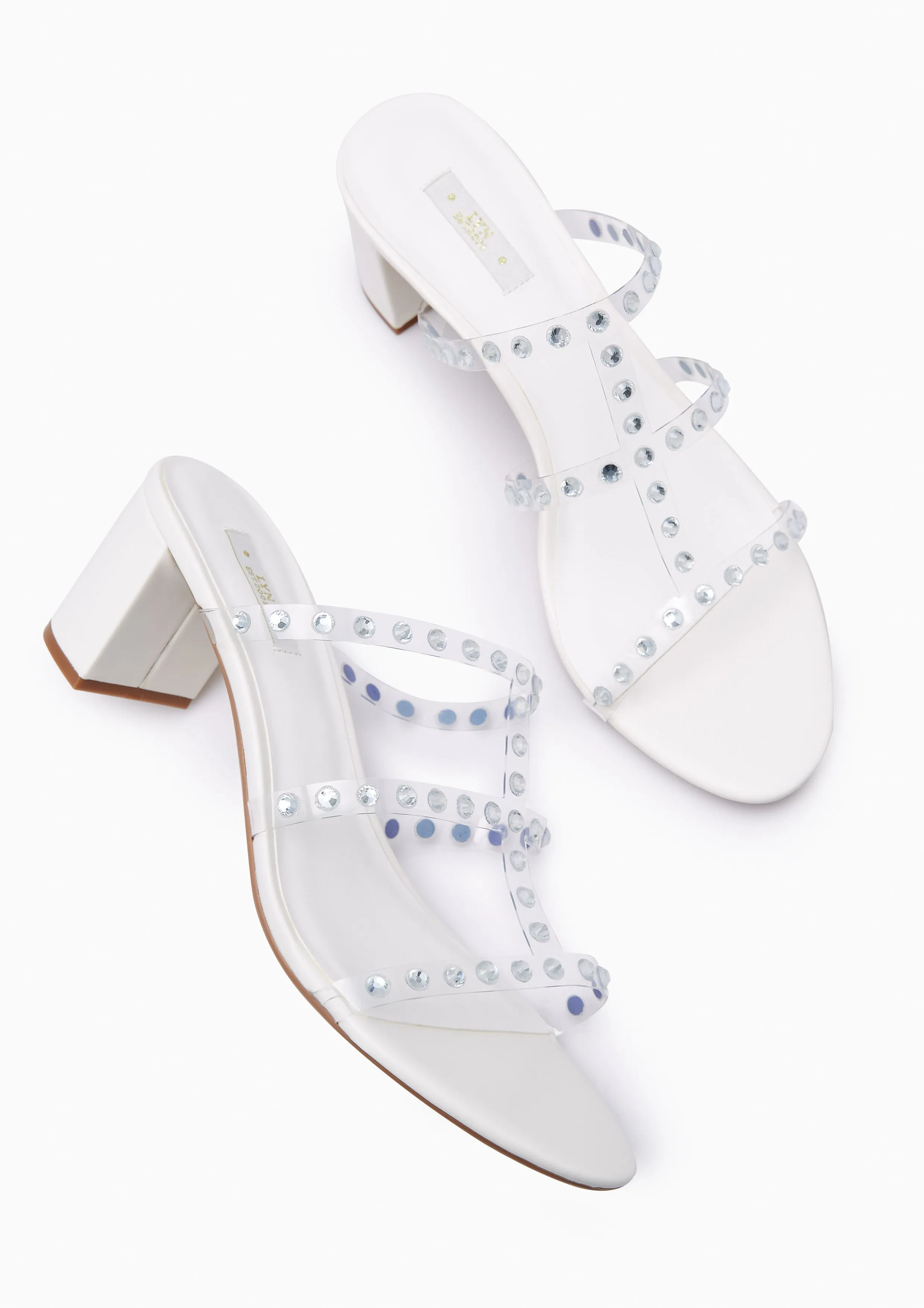 Linda Clear Ii High Heels Purple