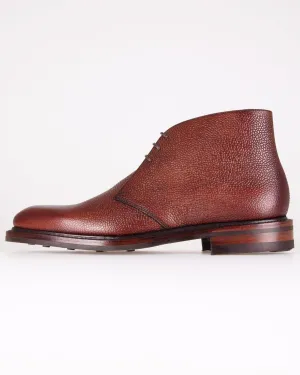 Loake 1880 Country Lytham Calf Chukka Boot - Oxblood Grain