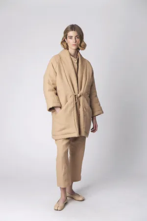 LOESS - MONICA LINEN PUFFER COAT