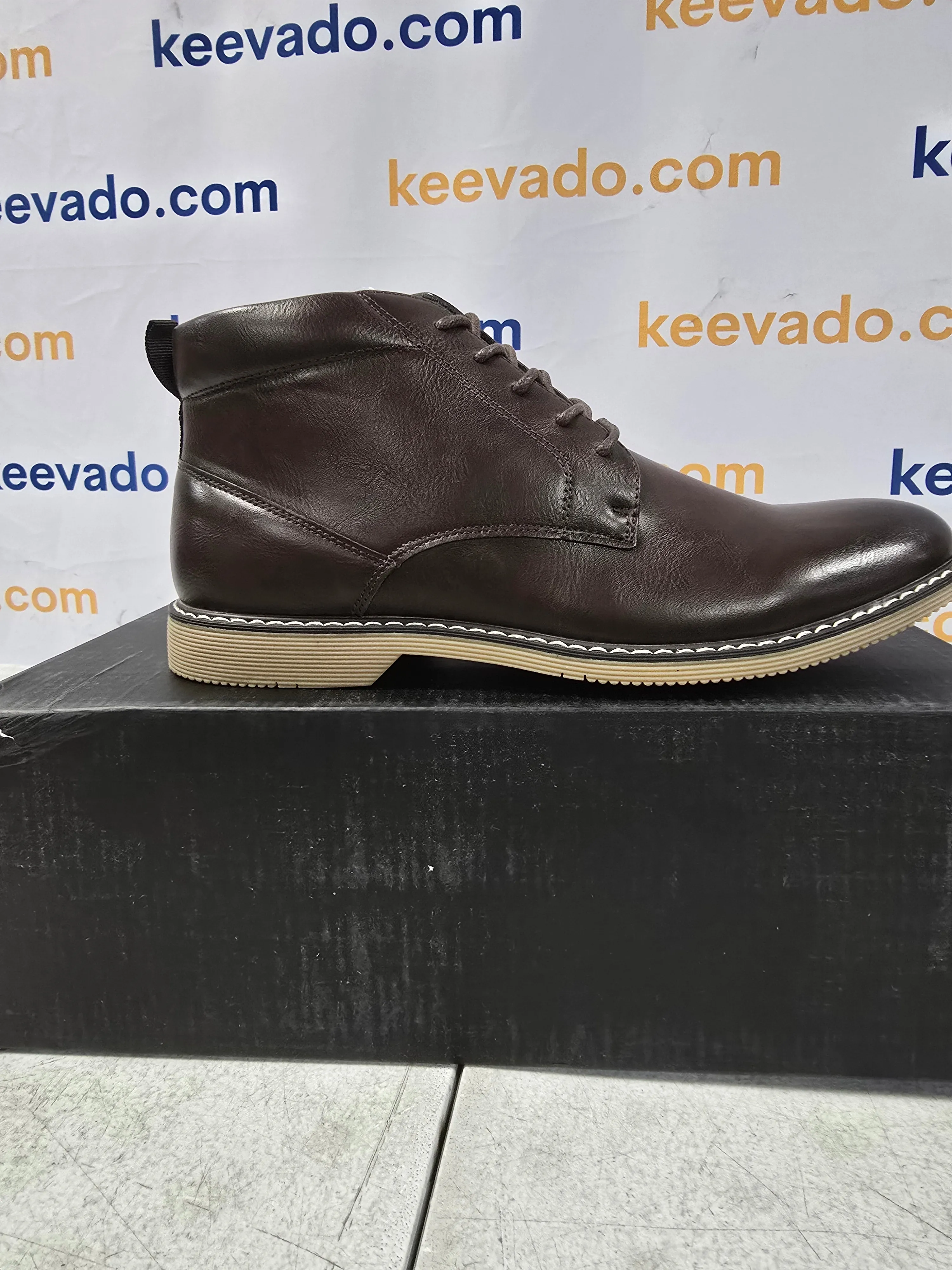 LONDON FOG Mens Tyler Chukka Casual Boots Ankle Size 13