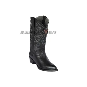Los Altos Black Elk J Toe Cowboy Boots