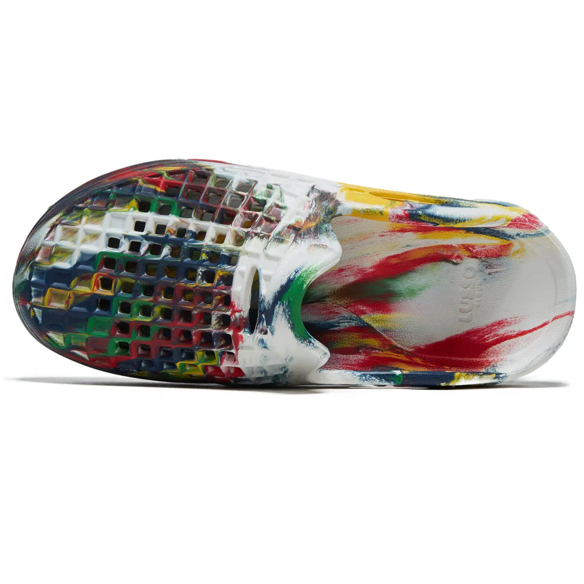 Lusso Scenario Slide Shoes - Primary Swirl
