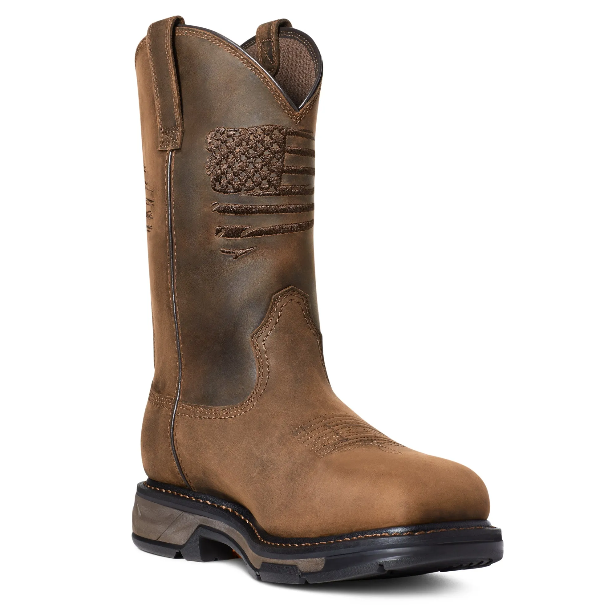 Men's Ariat WorkHog XT Patriot Waterproof Carbon Toe Workboot