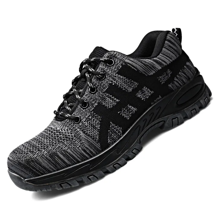 Men's Fly Woven Mesh Steel Toe Head