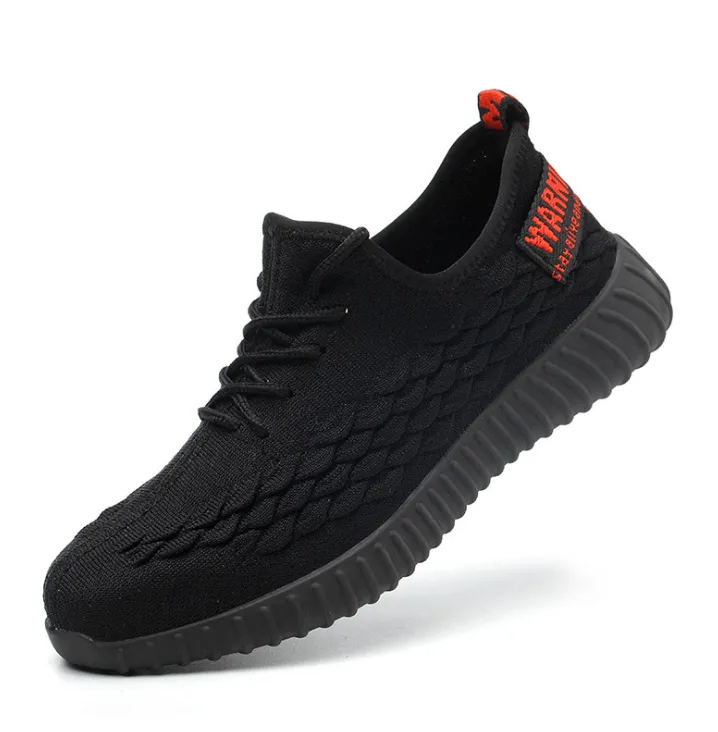 Men's Fly Woven Mesh Steel Toe Head