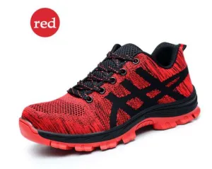 Men's Fly Woven Mesh Steel Toe Head