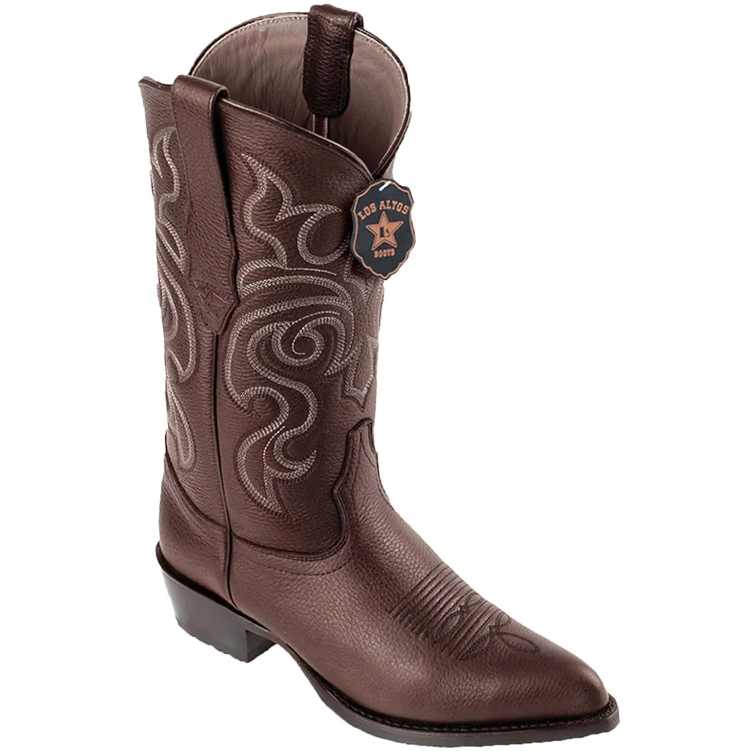 Men's Los Altos Grisly Finish Leather J Toe Boots 9927