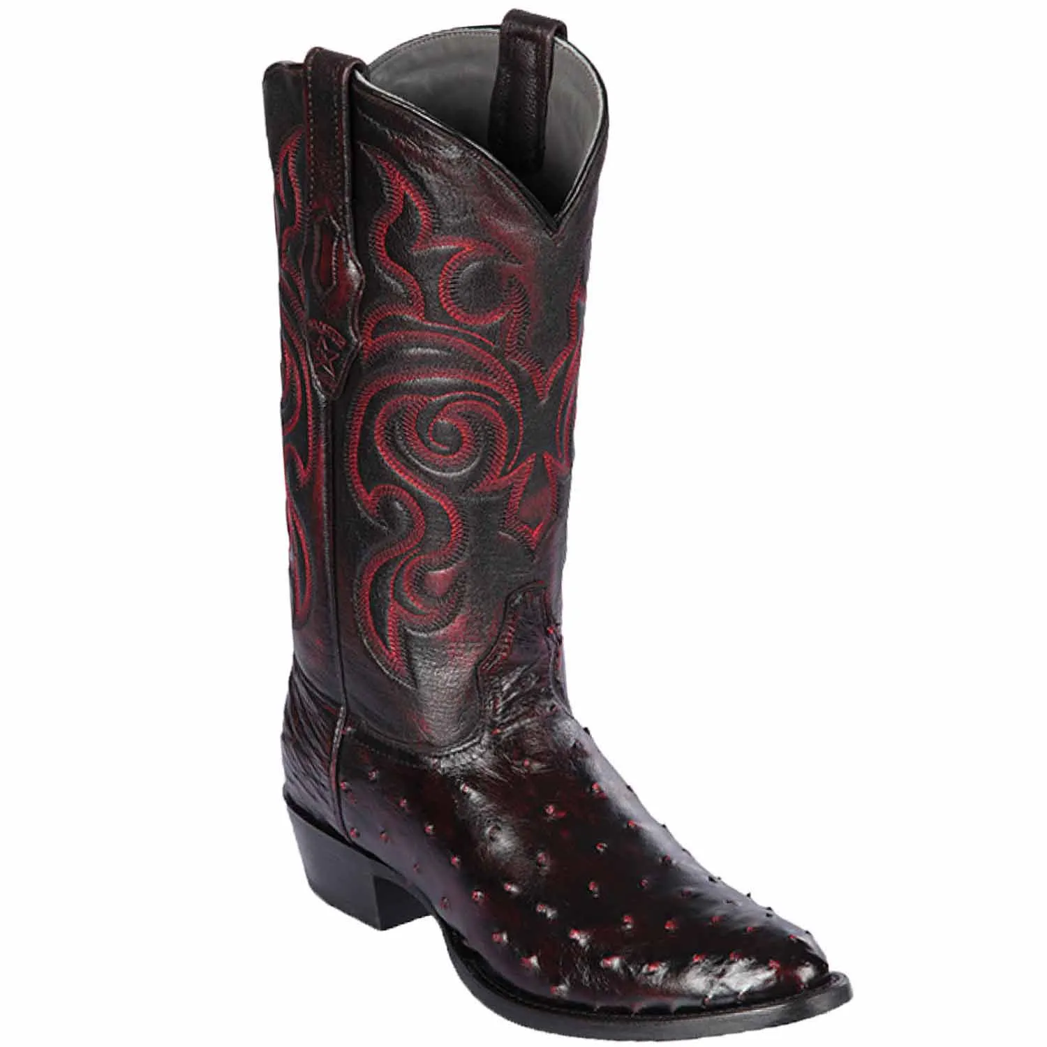 Men's Los Altos Original Ostrich Round Toe Boots 6503-A