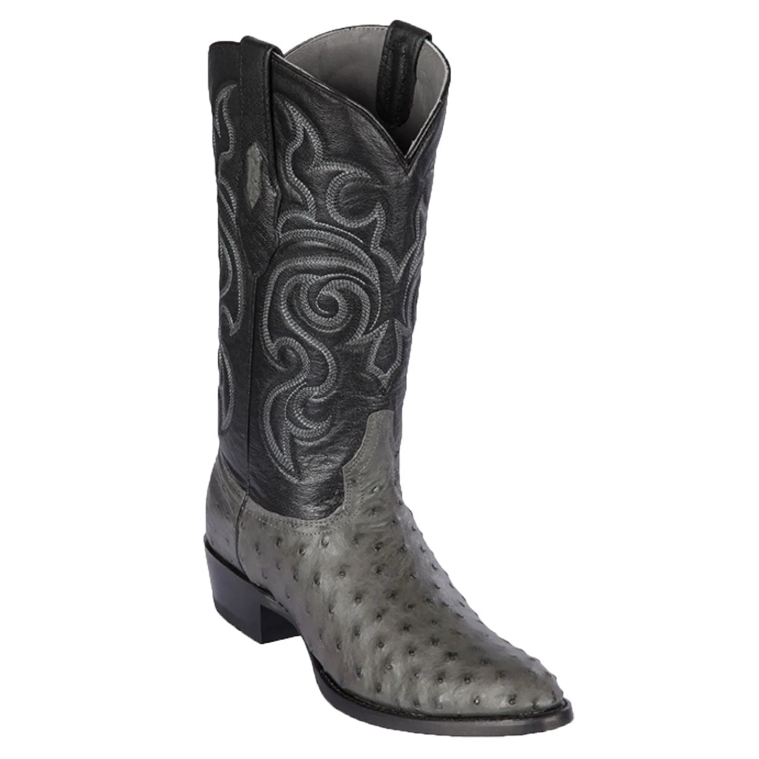 Men's Los Altos Original Ostrich Round Toe Boots 6503-A