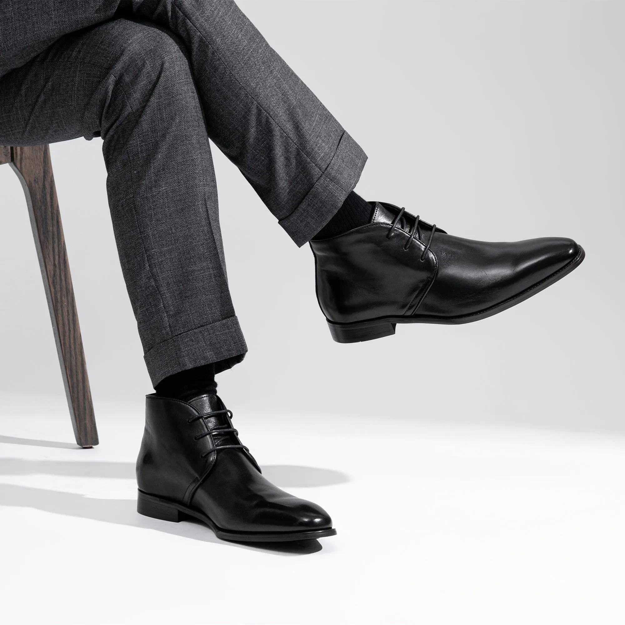 Men's Polish Retro Ankle Chukka boots | JOUSEN