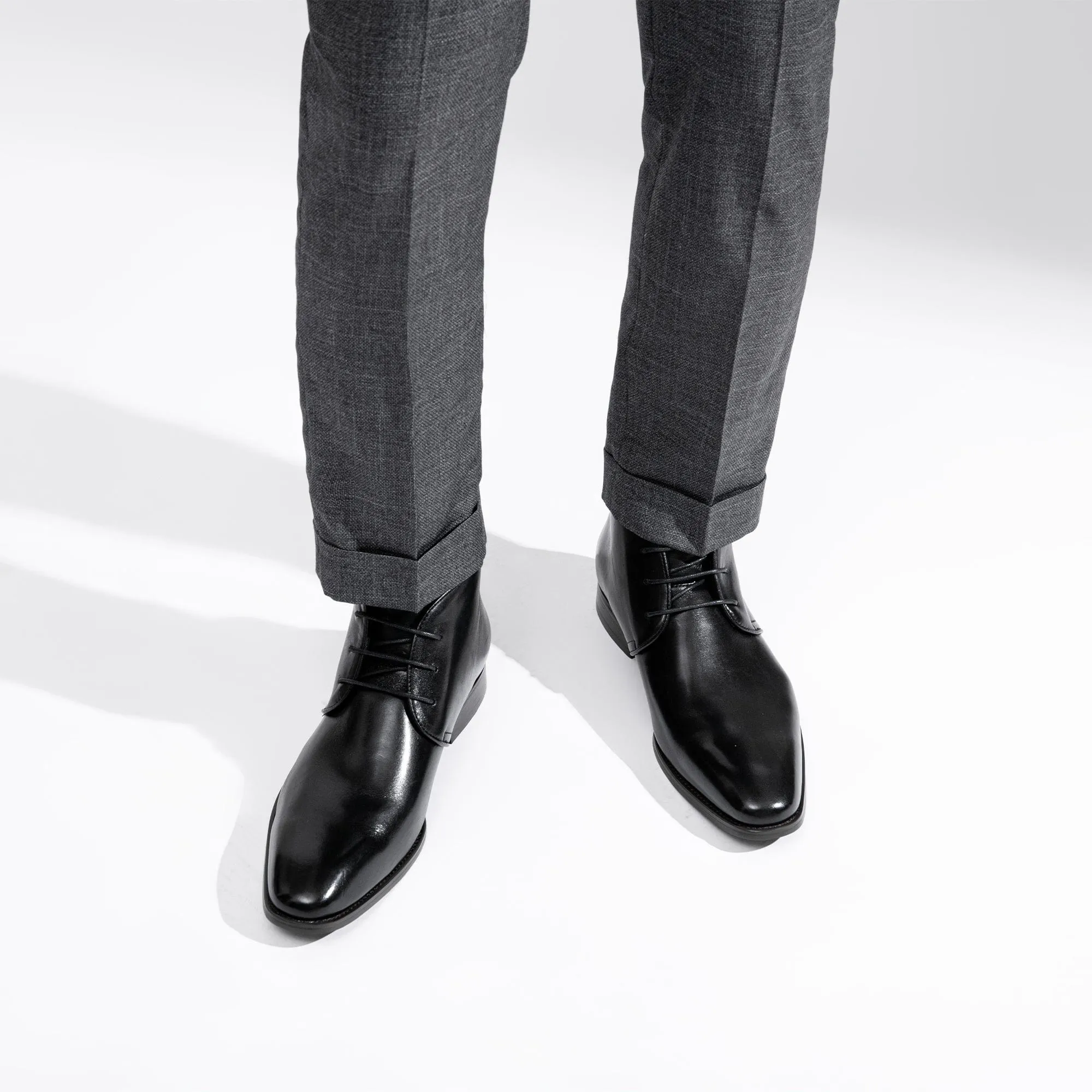 Men's Polish Retro Ankle Chukka boots | JOUSEN