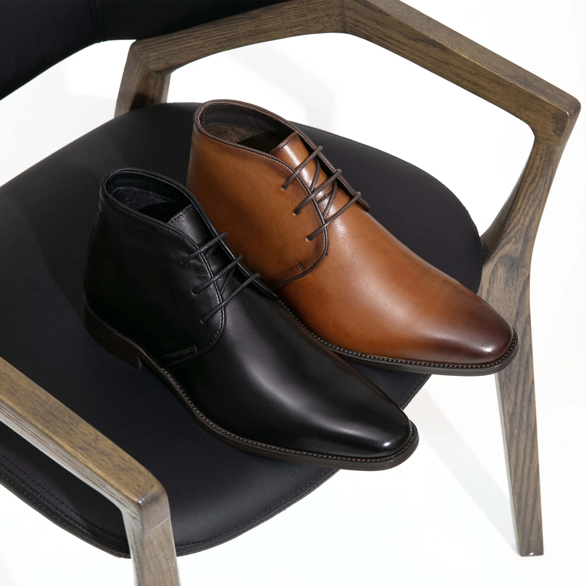 Men's Polish Retro Ankle Chukka boots | JOUSEN
