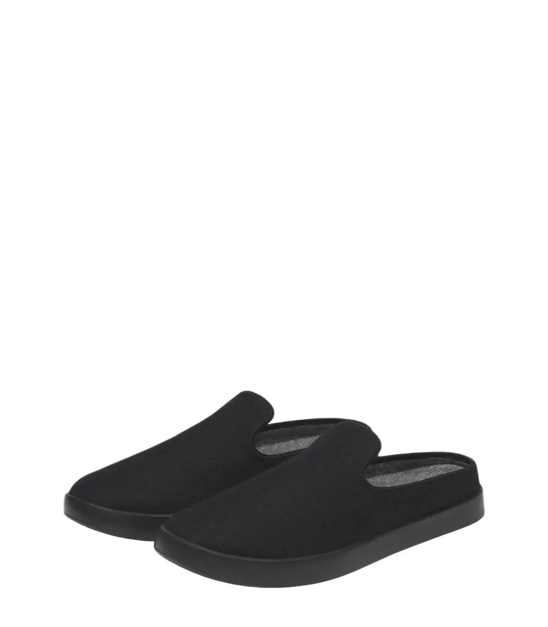 Men's Wool Lounger Mule Shoes