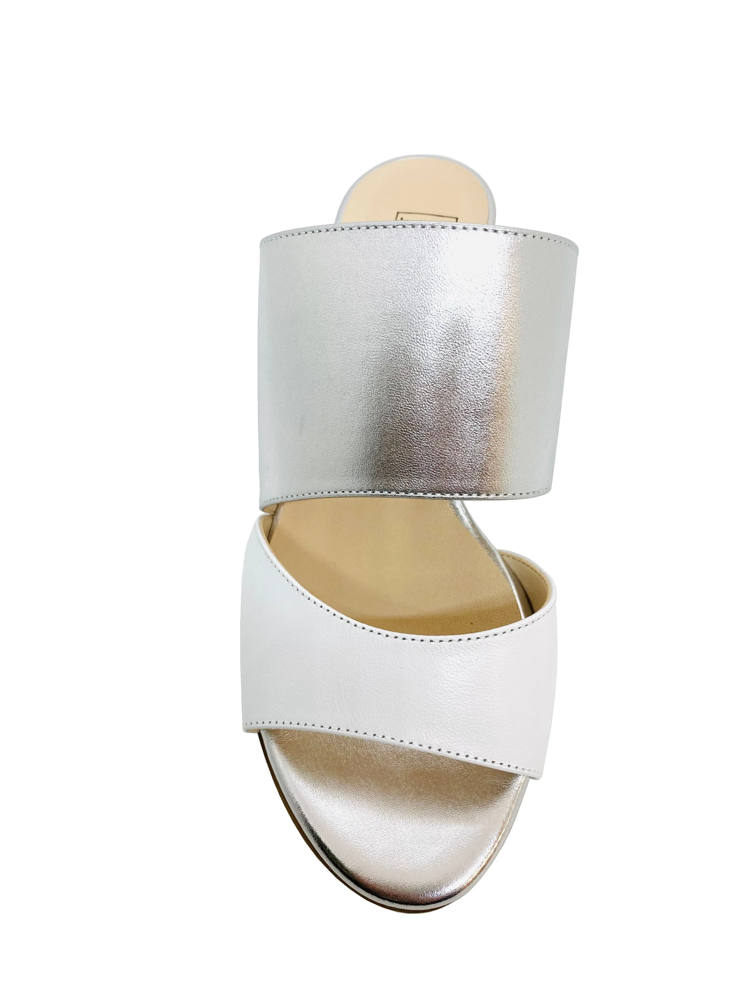 Mid Heel Mule Sandal