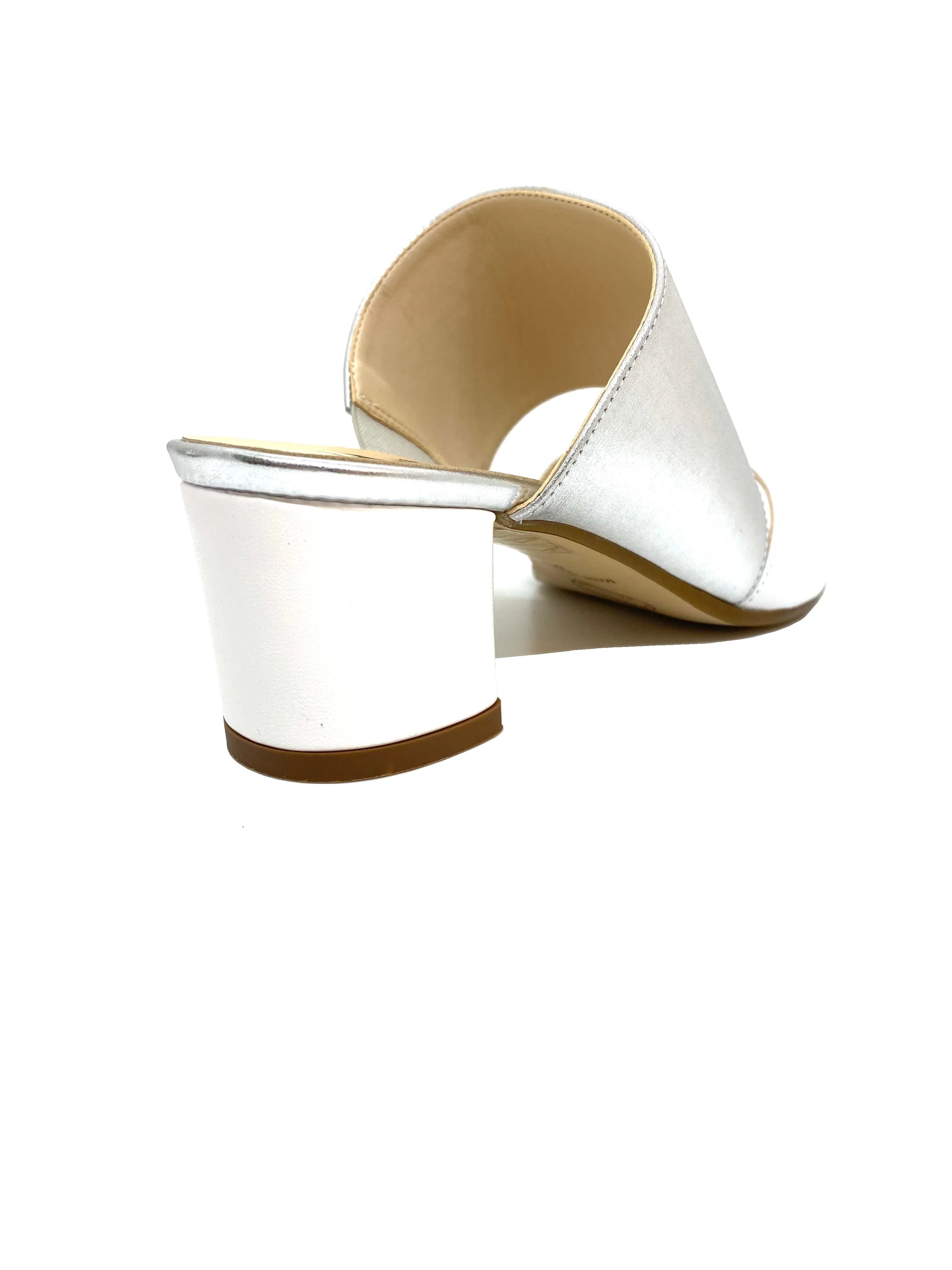Mid Heel Mule Sandal