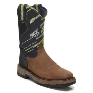 Montana Men's Square Toe Work Boots - Gaucho Mango