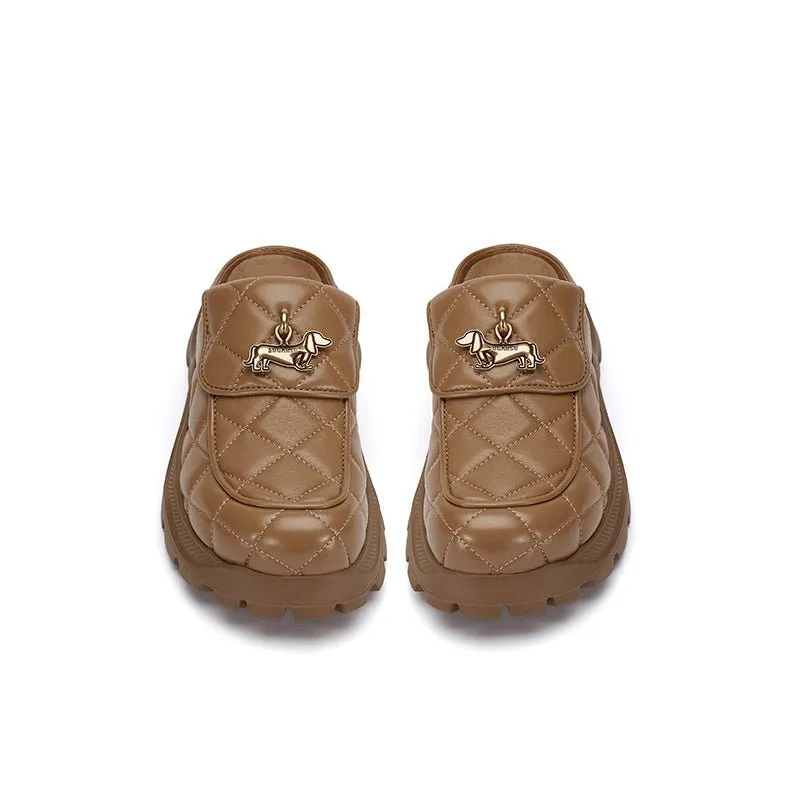 Mule Tow Brown