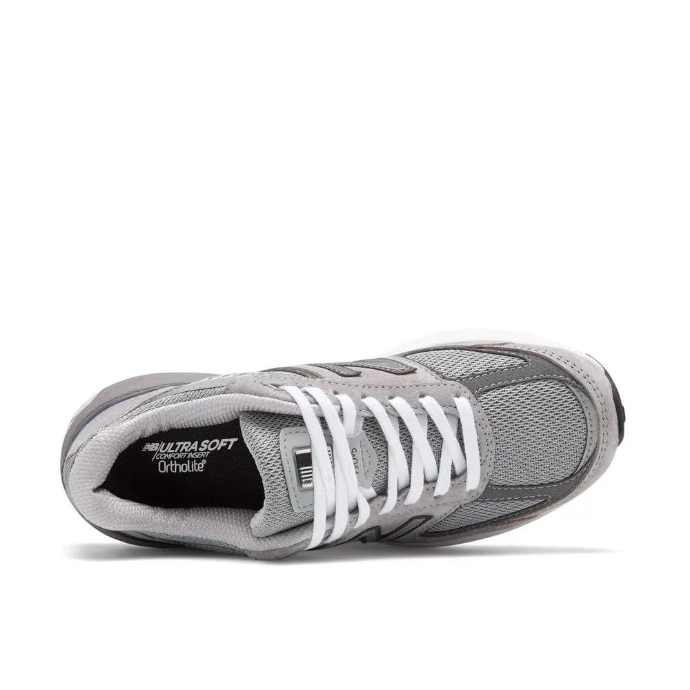 New Balance Women's 990v5 Running Shoes- Grey