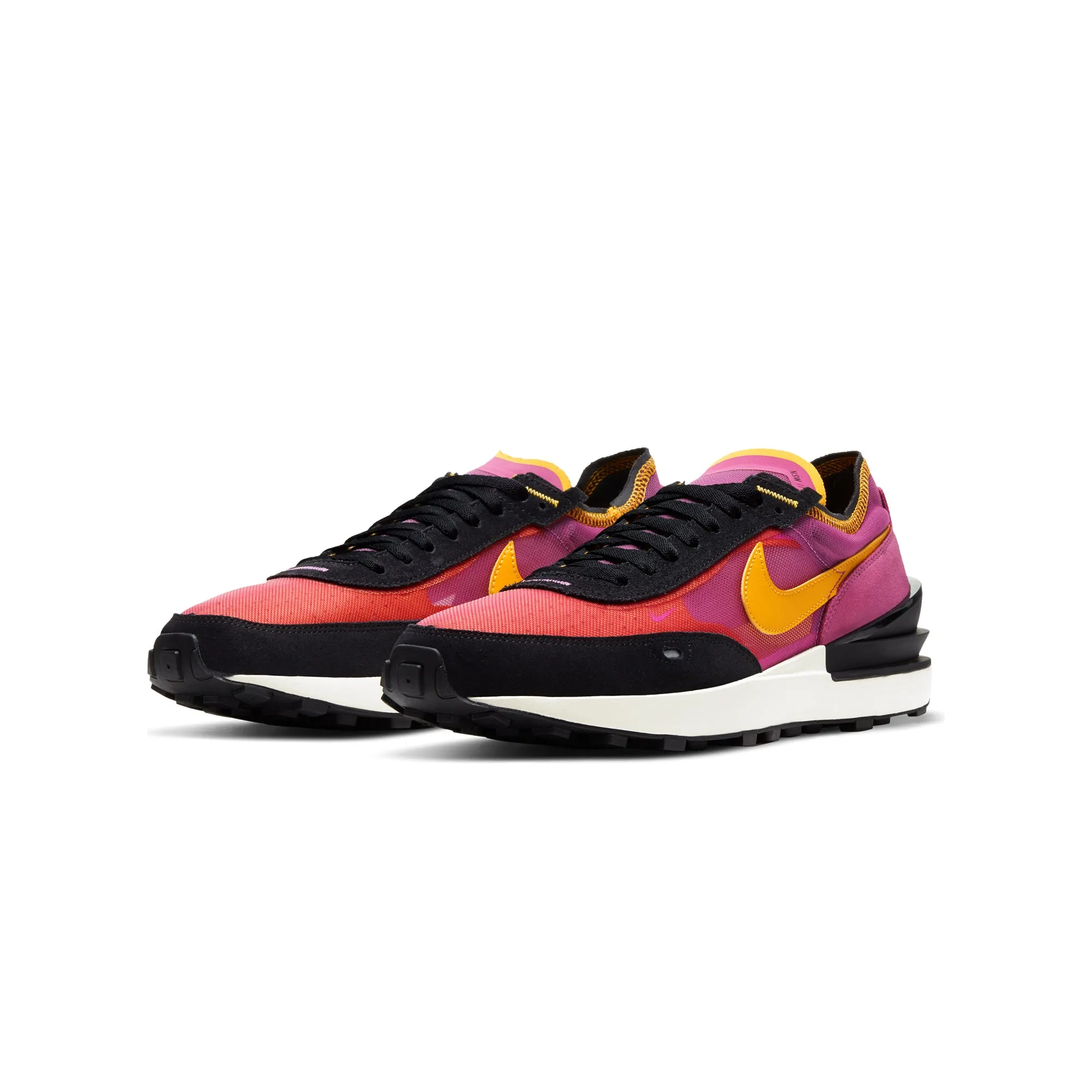 Nike Mens Waffle One Shoes 'Active Fuchsia/University Gold'