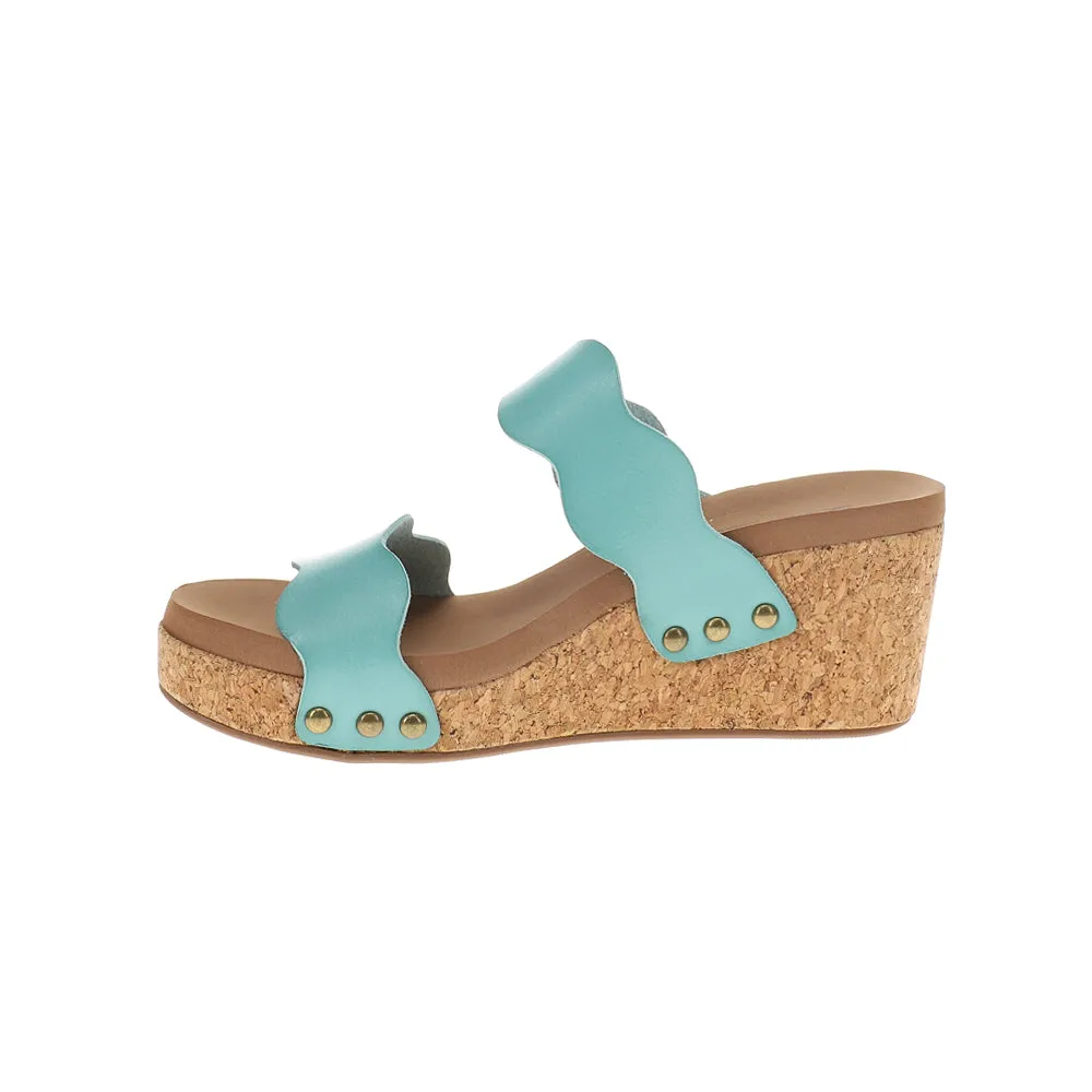 Obviously Studded Wedge Sandals