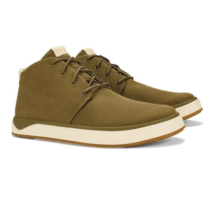 Olukai Men's Papaku Canvas Chukka Boots
