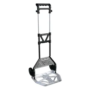Olympia Tools PACK-N-ROLL Series 85-609 Folding Cart, 150 lb, 15-1/4 in OAW, 11 in OAH, Aluminum :EA: QUANTITY: 1